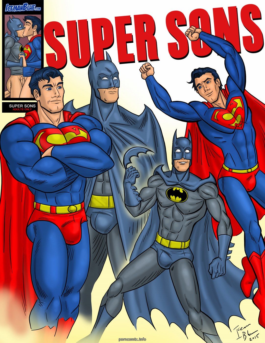 Superman Incest Porn - Iceman Blue] Super Sons-Superman | Porn Comics